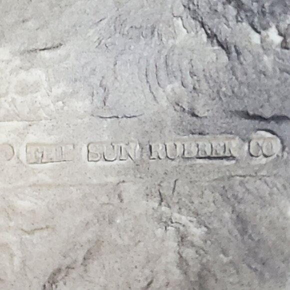 Vintage The Sun Rubber Company Donkey Toy 1961 Marble Rollers Head Turns - Picture 5 of 16